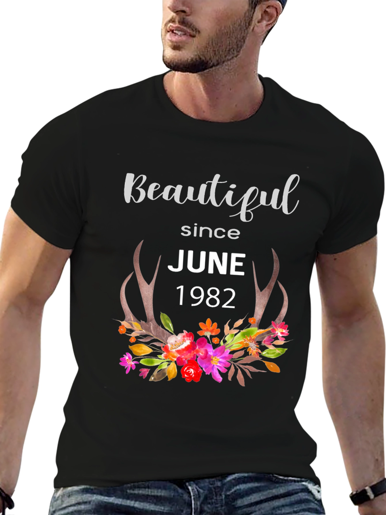 Beautiful Since June 1982 Graphic Tee