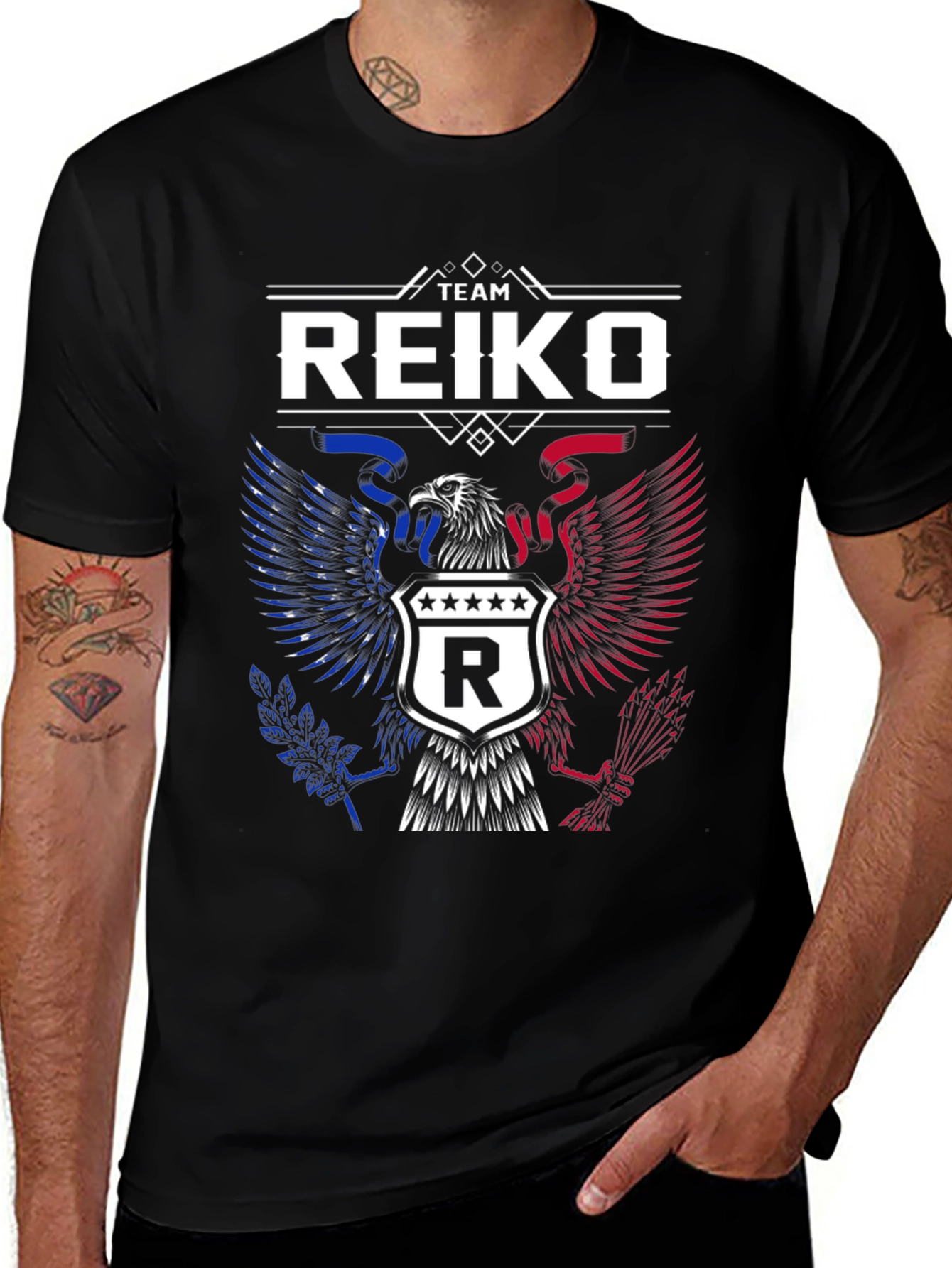 Team Reiko Patriotic Eagle T-Shirt