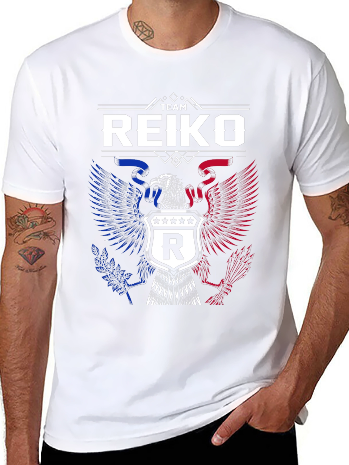 Team Reiko Patriotic Eagle T-Shirt