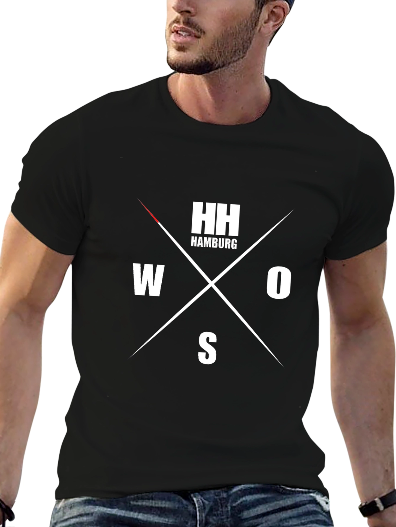 Hamburg HH W.O.S. T-Shirt - Classic Fit