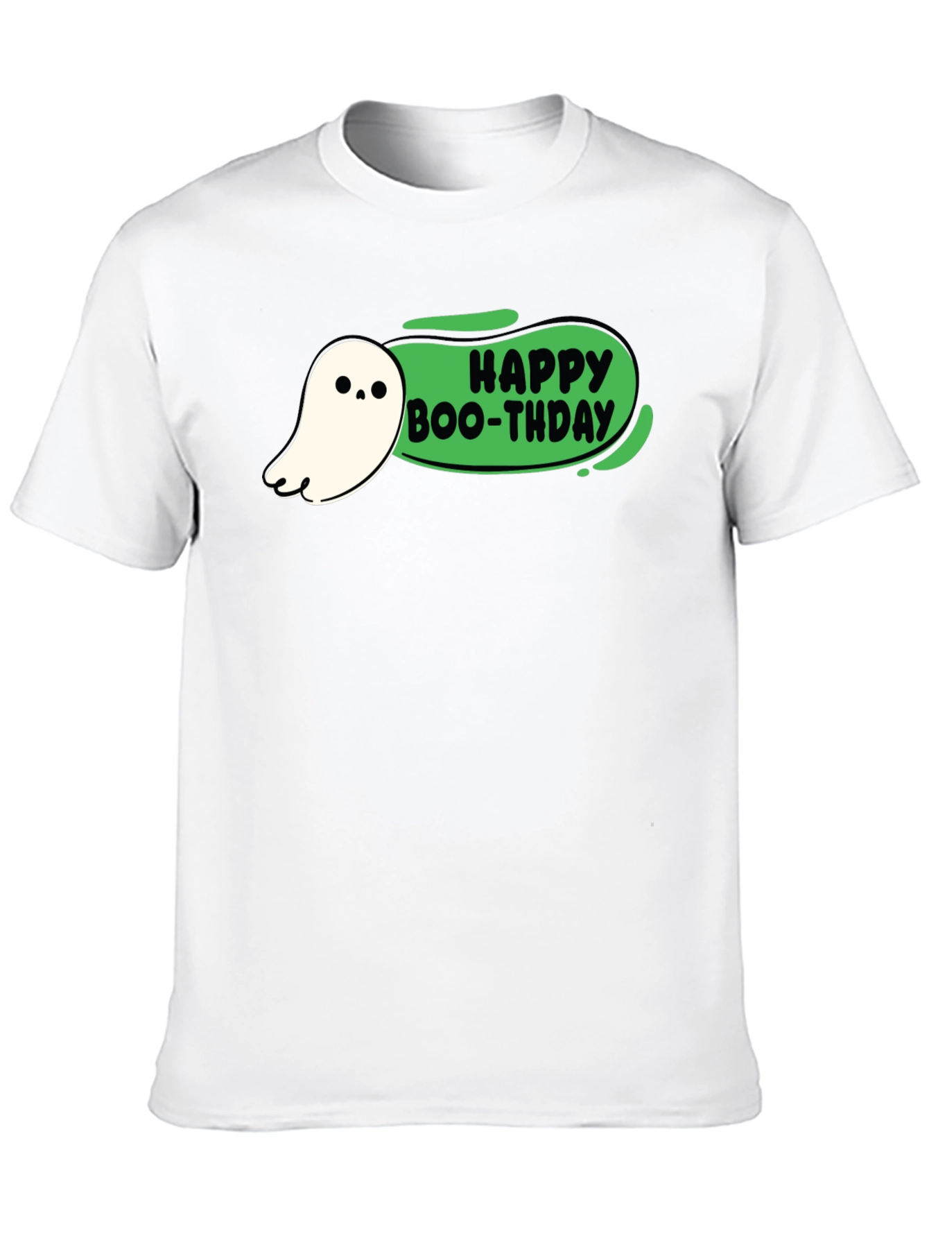 Happy Boo-thday Black T-Shirt