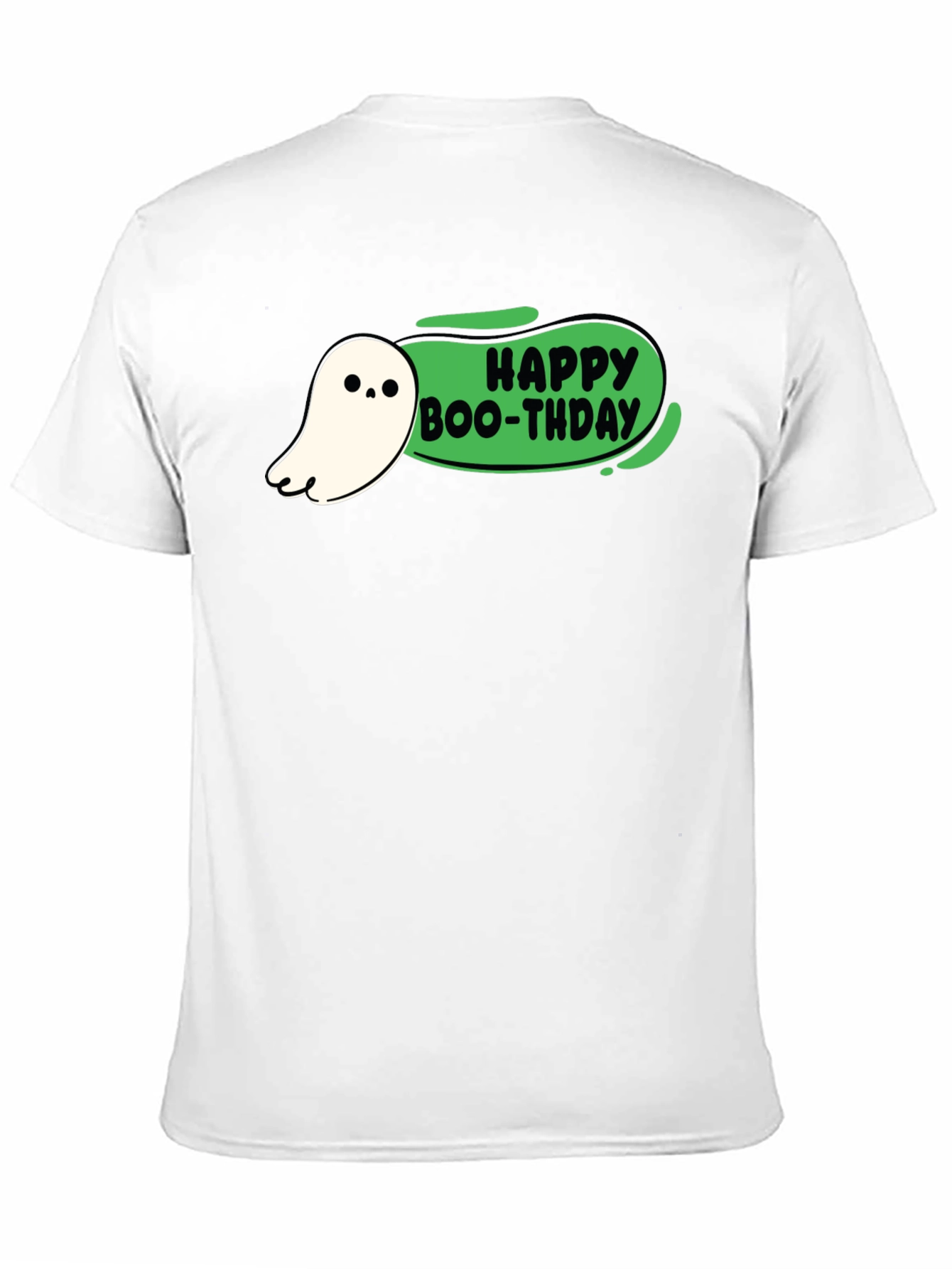 Happy Boo-thday Black T-Shirt