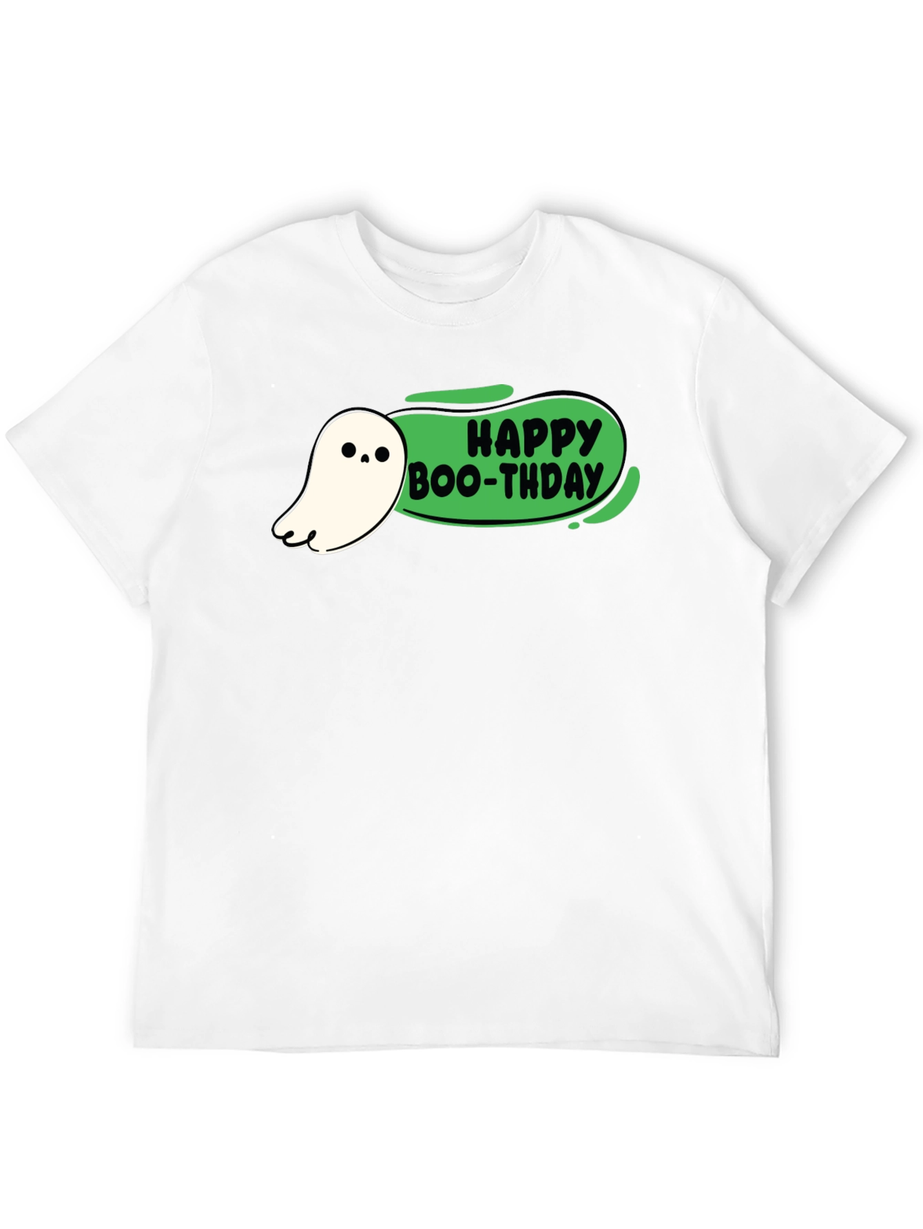 Happy Boo-thday Black T-Shirt