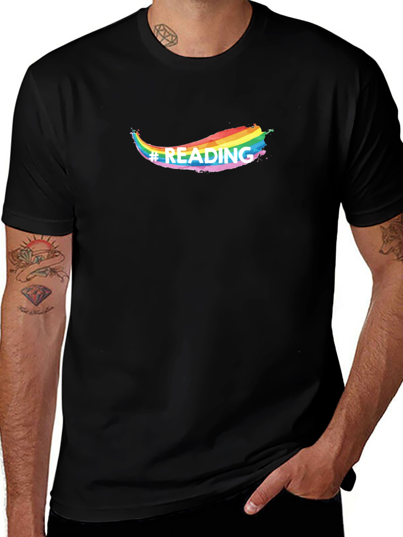 Rainbow Reading T-Shirt