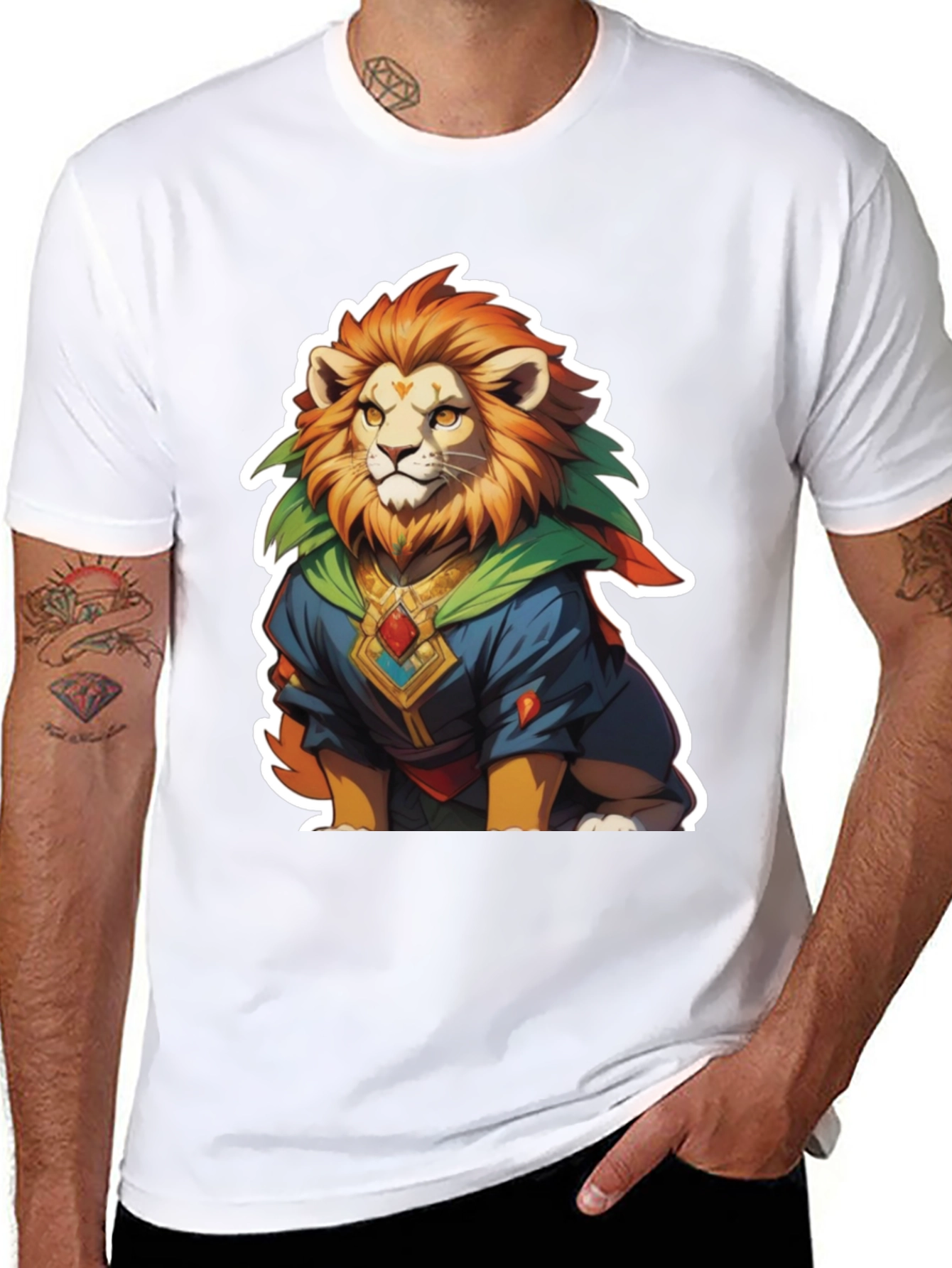 Lion King Graphic Tee - Black