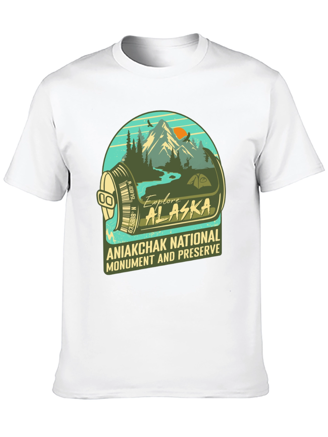 Aniakchak National Park Explore Alaska Graphic Tee