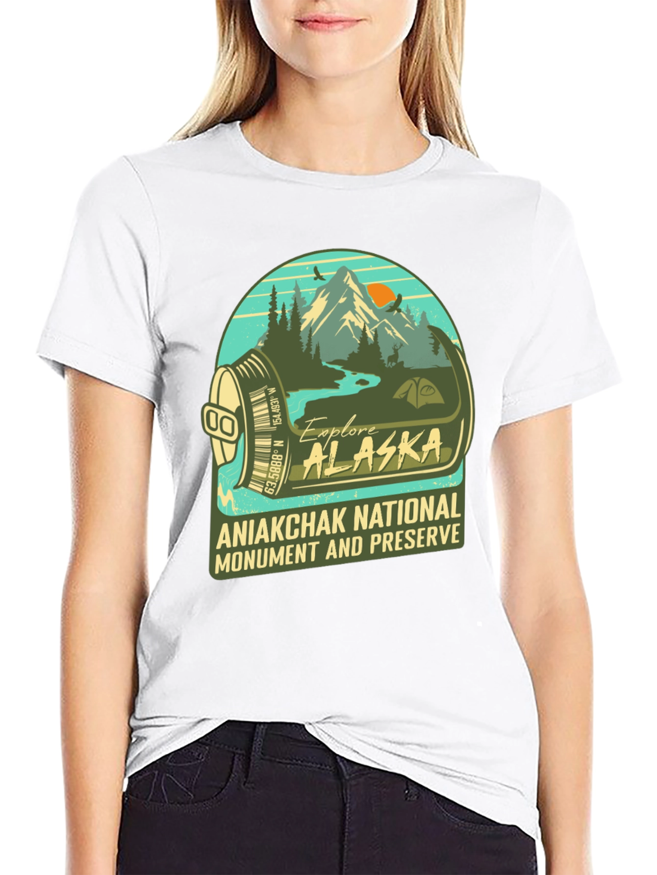 Aniakchak National Park Explore Alaska Graphic Tee