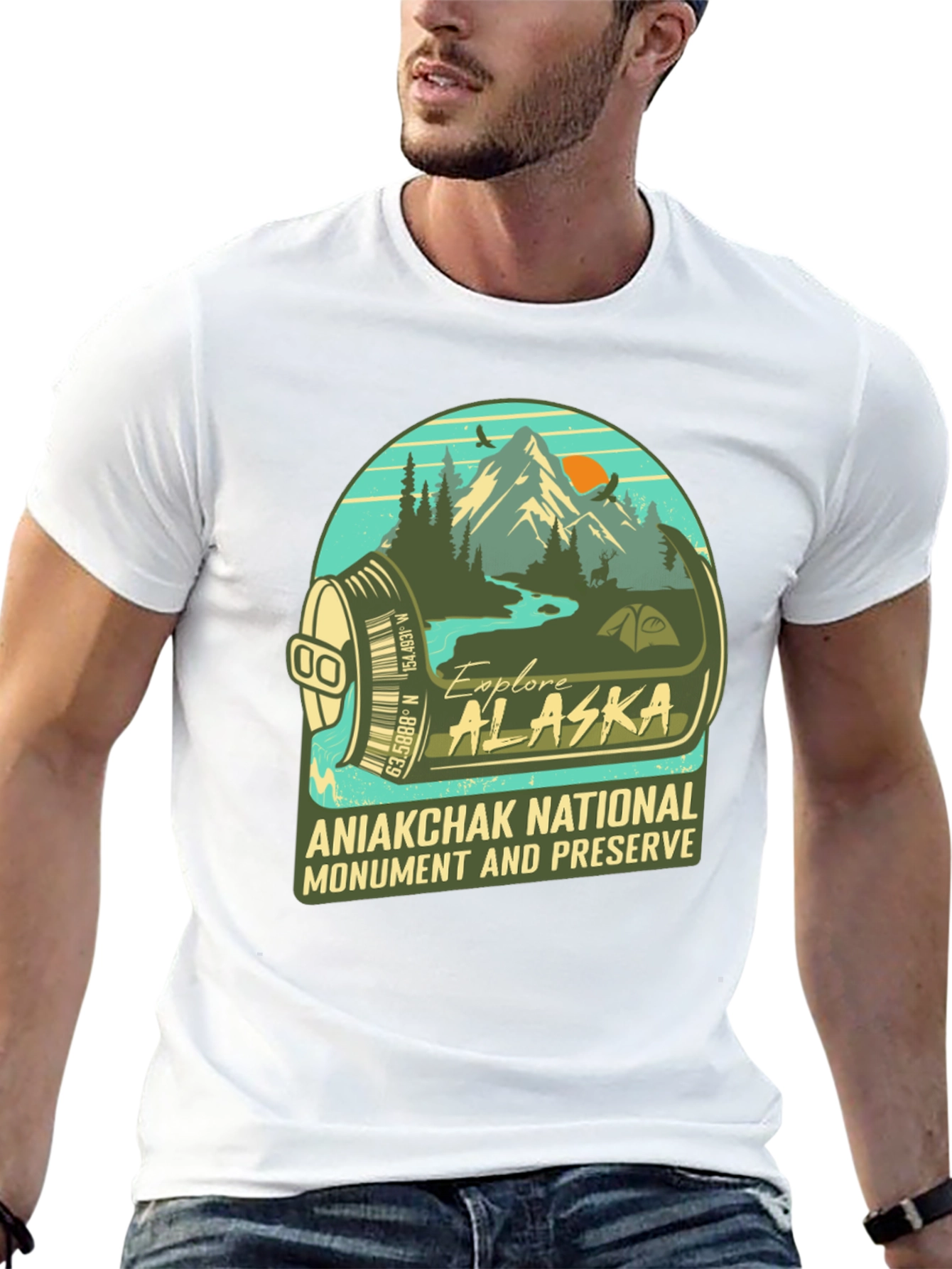 Aniakchak National Park Explore Alaska Graphic Tee