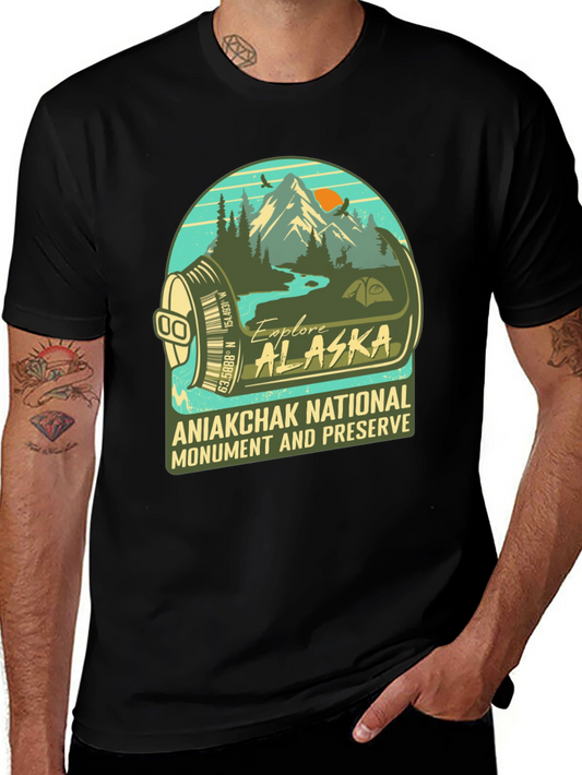 Aniakchak National Park Explore Alaska Graphic Tee