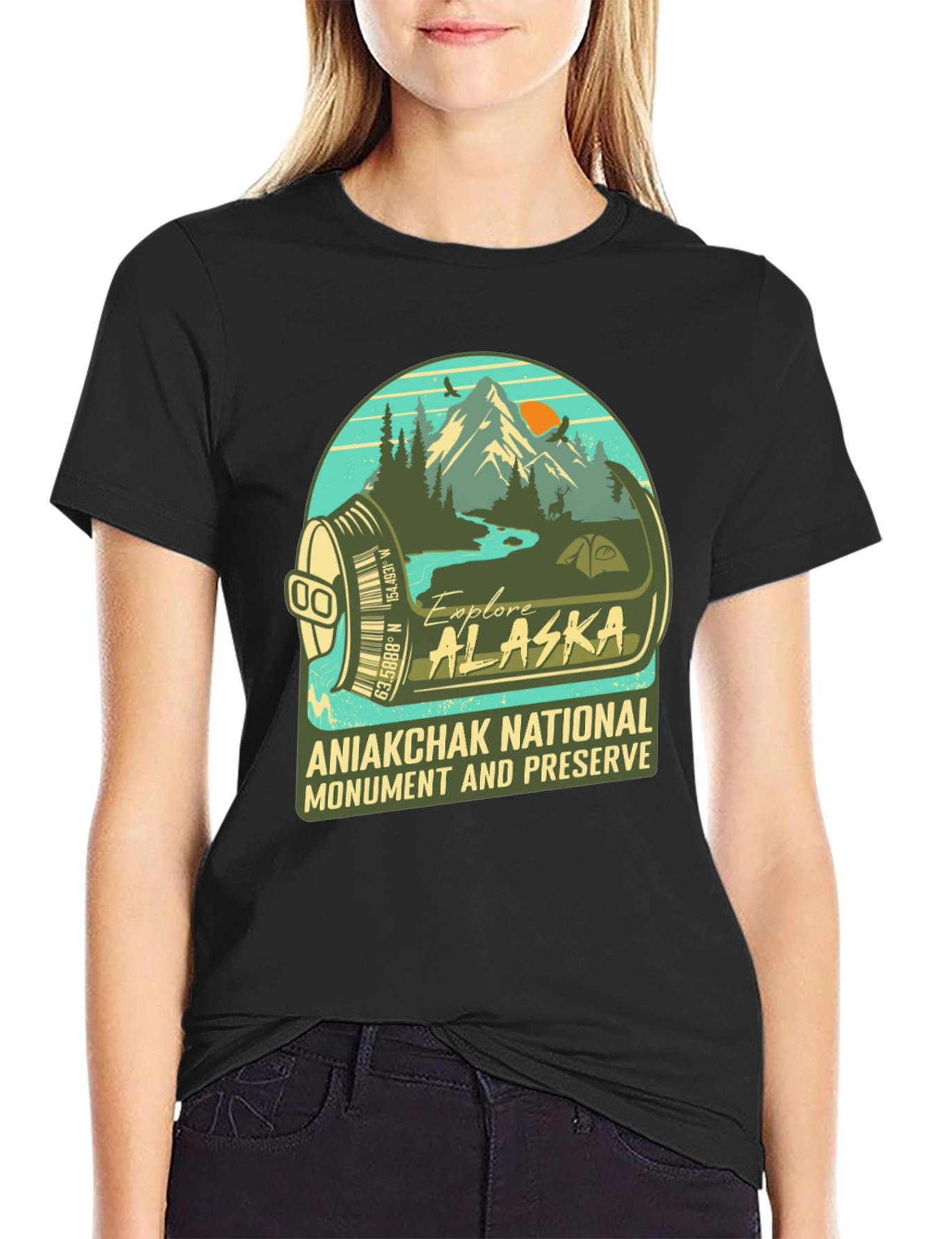 Aniakchak National Park Explore Alaska Graphic Tee
