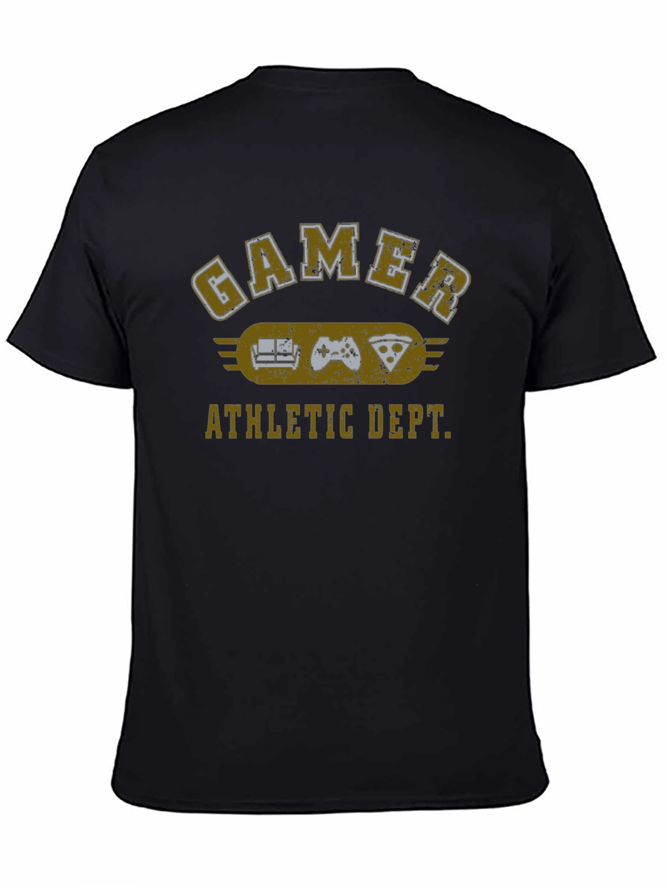 Gamer Athletic Dept. Graphic Tee - Black