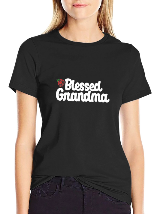 Blessed Grandma Graphic T-Shirt