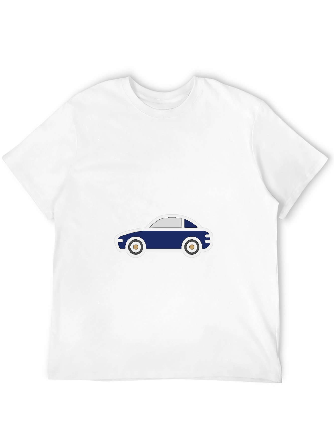 Cool Car Graphic Tee - Mens Black T-Shirt