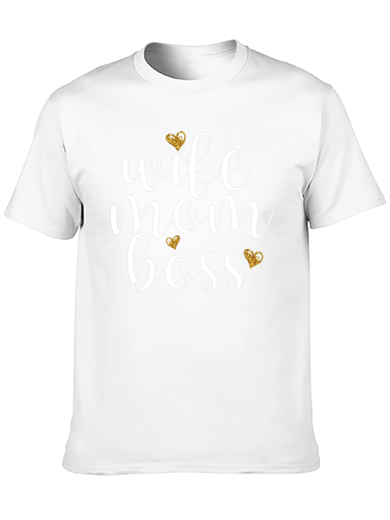 Wife Mom Boss T-Shirt - Cute Graphic Tee