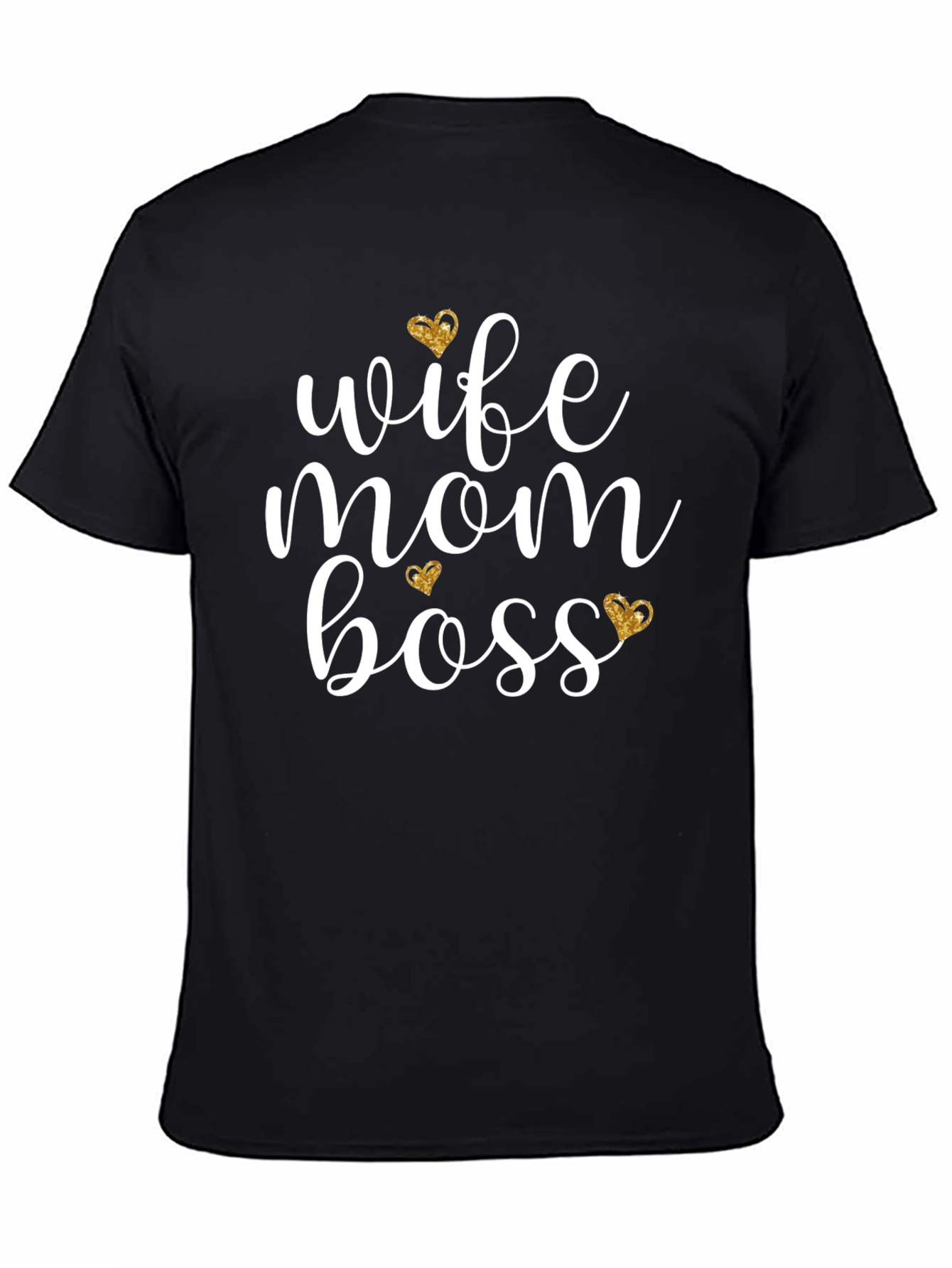 Wife Mom Boss T-Shirt - Cute Graphic Tee
