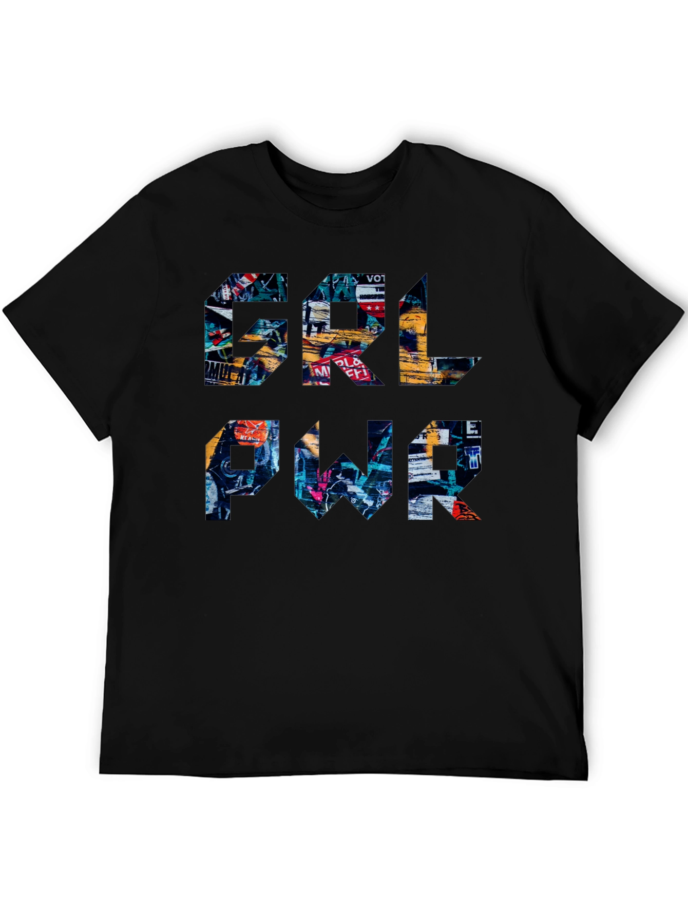 GRL PWR Graphic Print T-Shirt