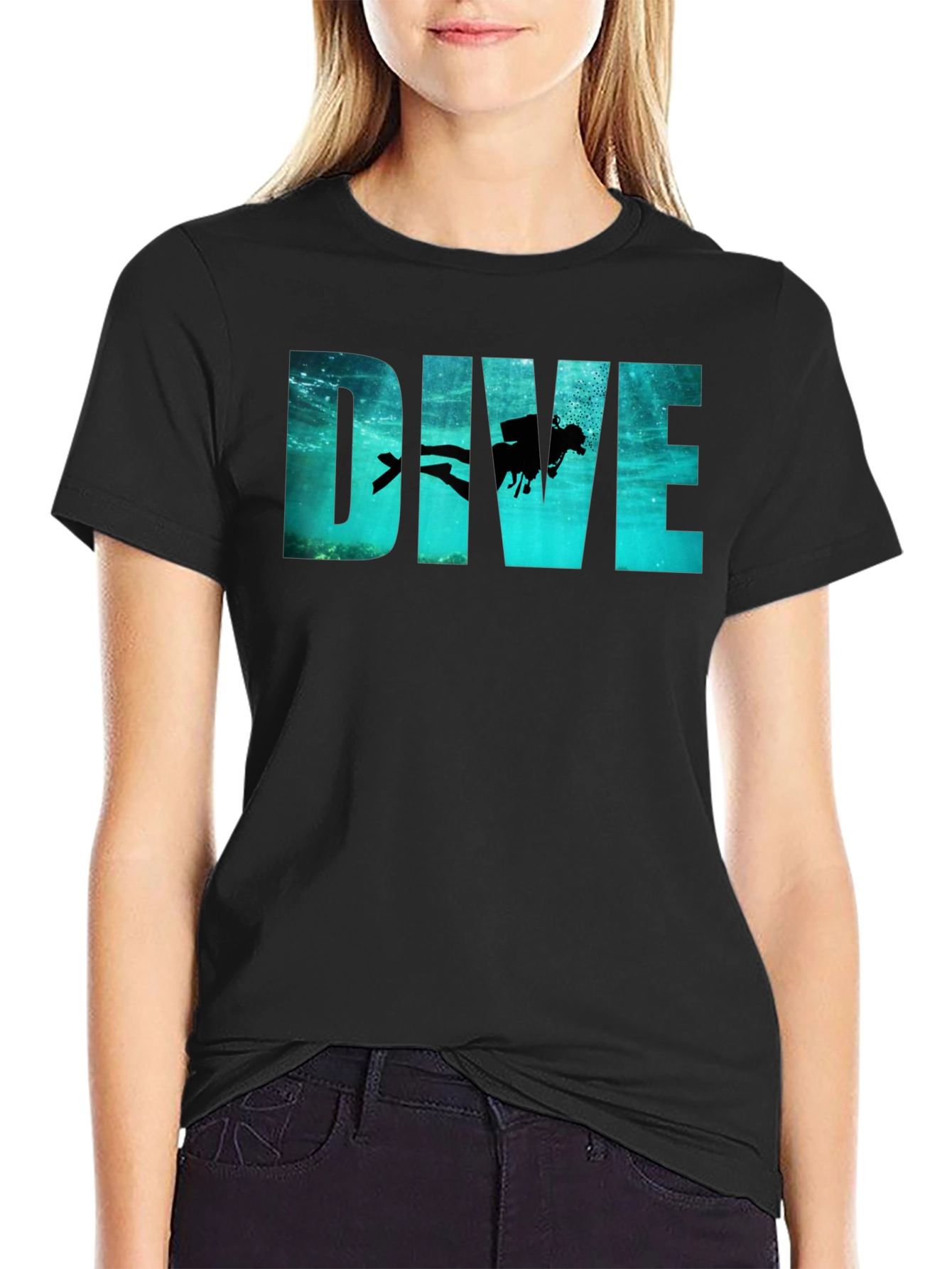 Dive T-Shirt - Underwater Scuba Design