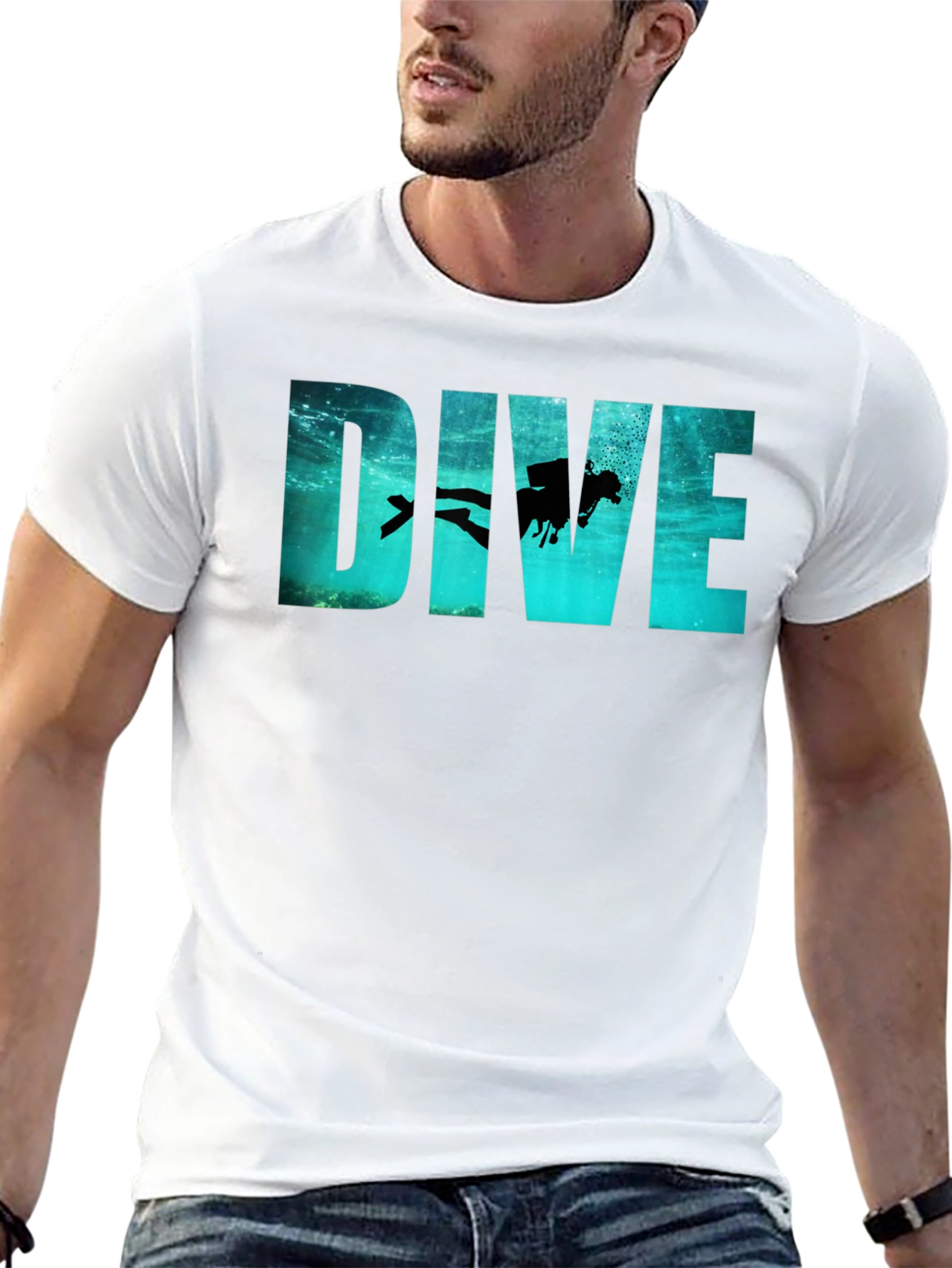 Dive T-Shirt - Underwater Scuba Design