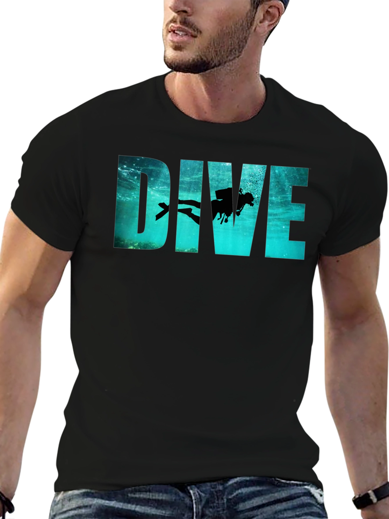 Dive T-Shirt - Underwater Scuba Design