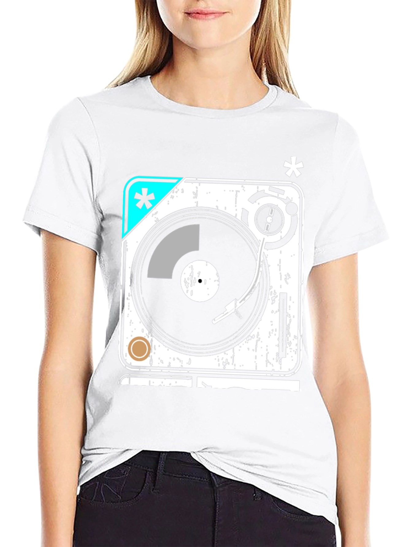 Retro Turntable Graphic Tee