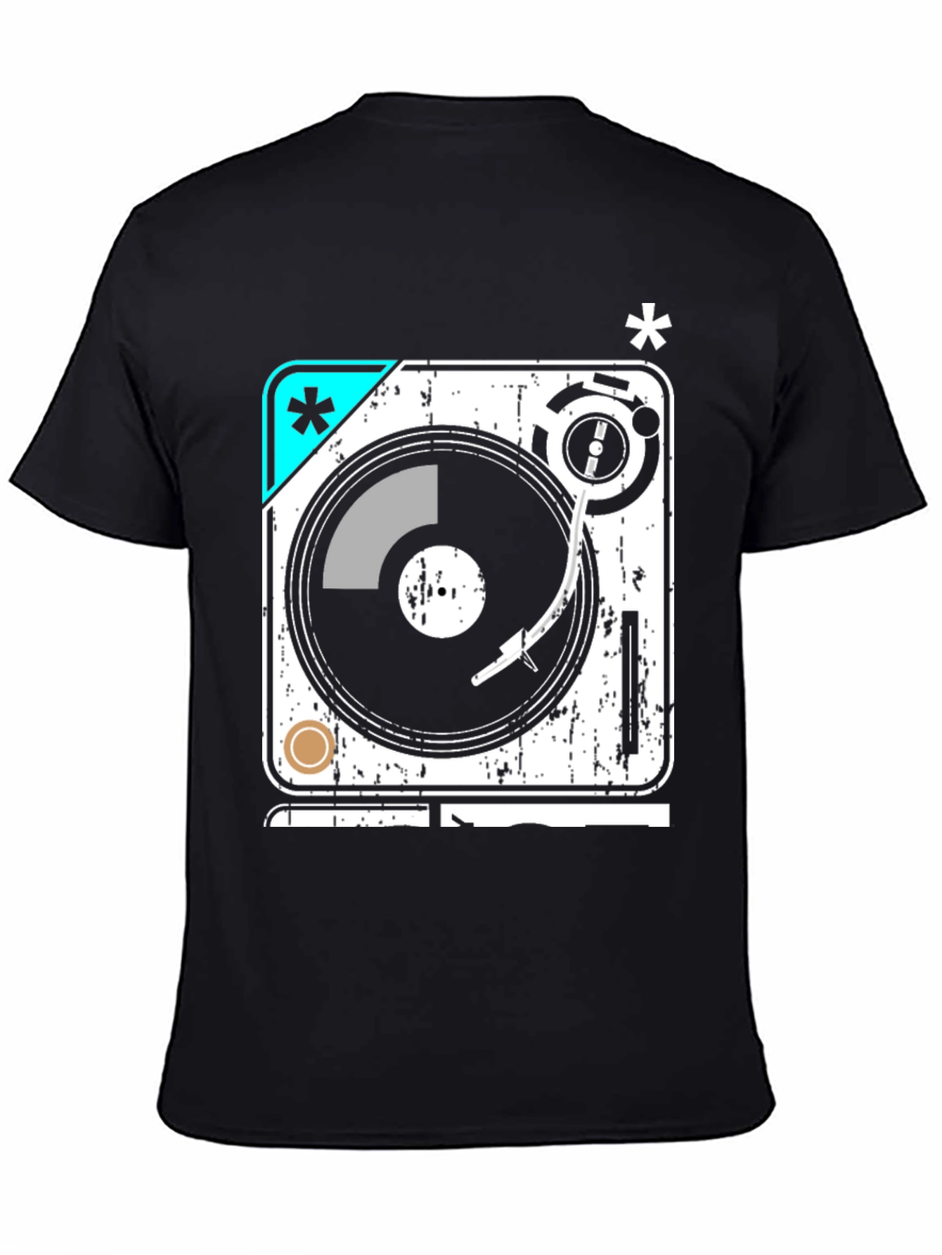 Retro Turntable Graphic Tee