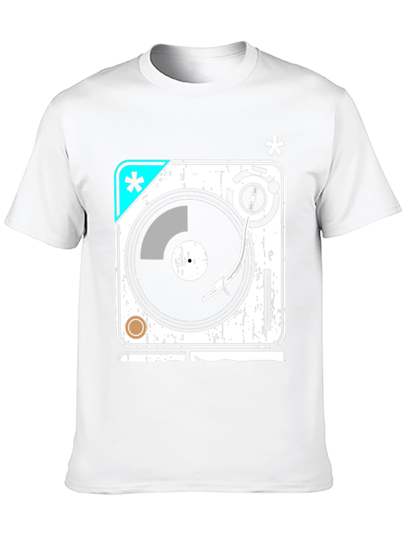 Retro Turntable Graphic Tee