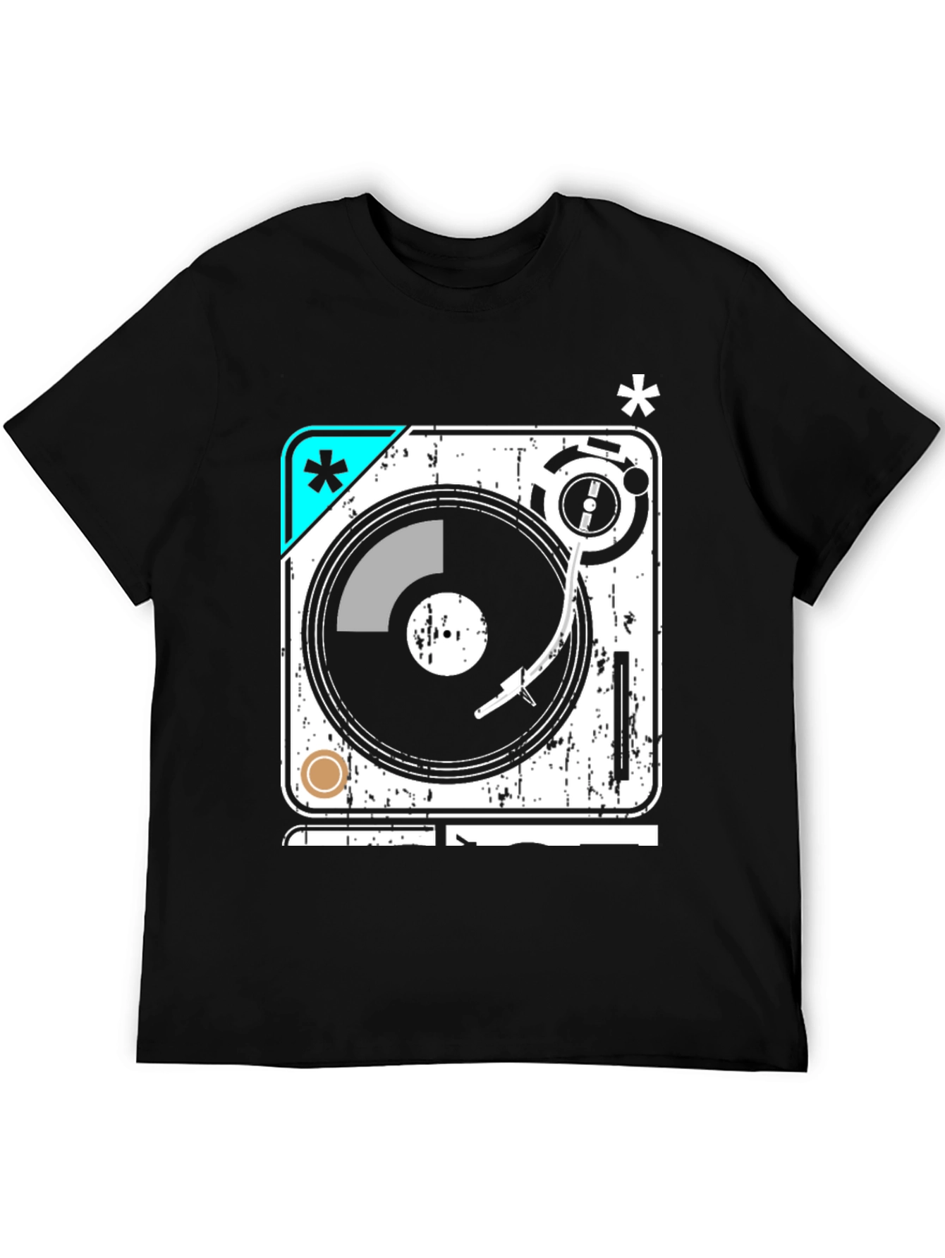 Retro Turntable Graphic Tee