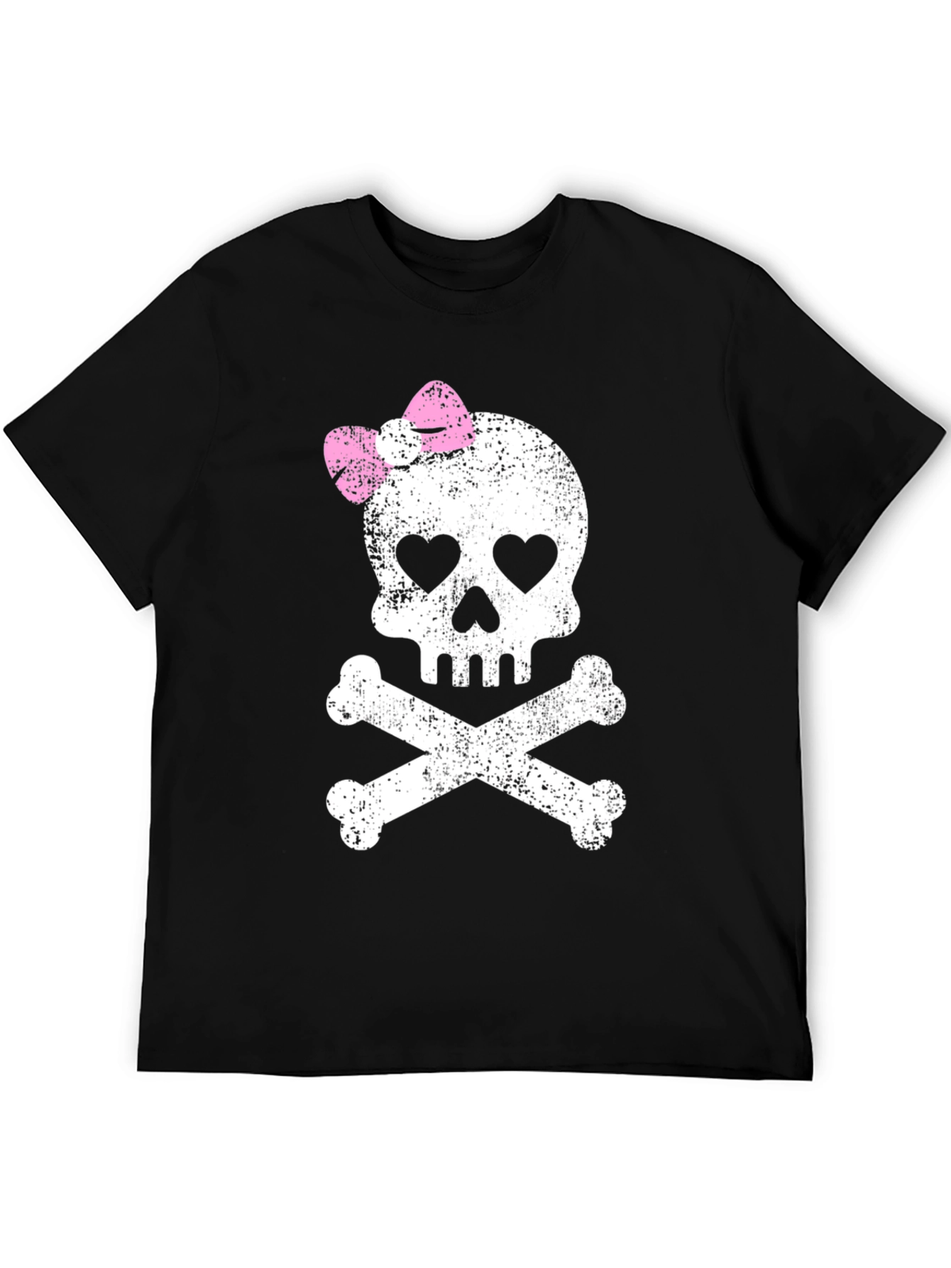 Skull & Crossbones Graphic Tee - Rocker Style
