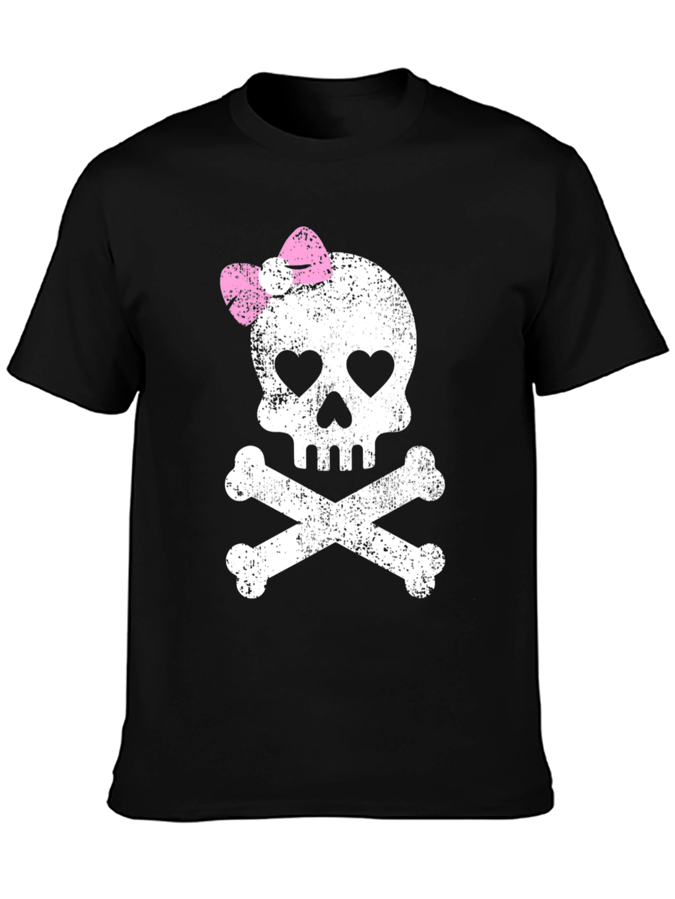 Skull & Crossbones Graphic Tee - Rocker Style