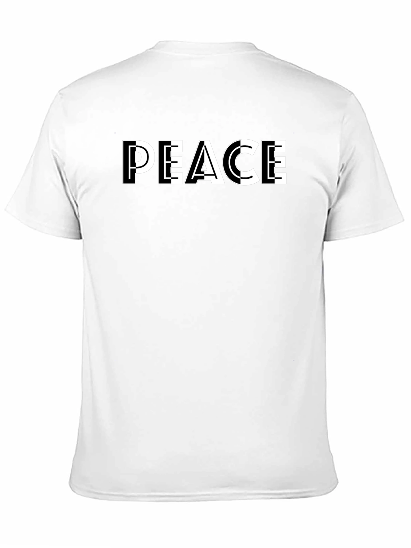 Peace Graphic T-Shirt - Black