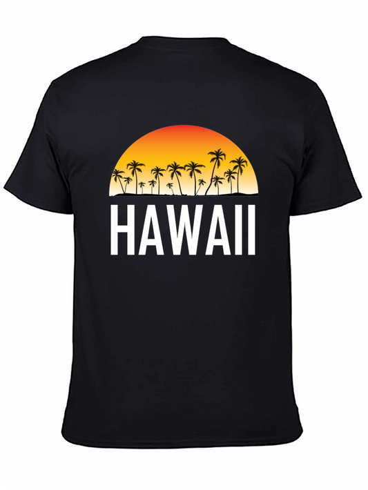 Hawaii Sunset Graphic Tee - Island Style