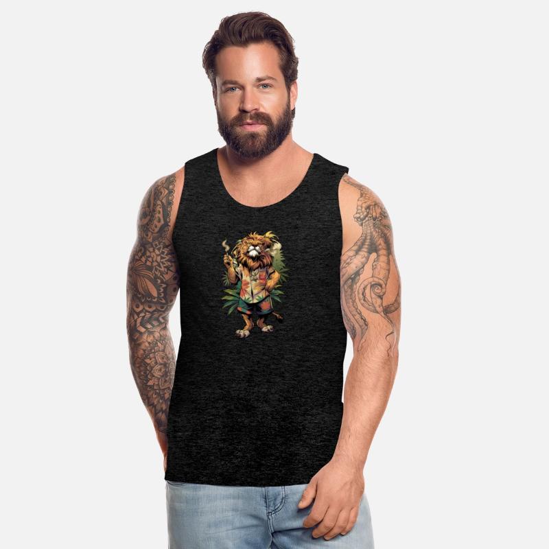 Cannabis Stoner Weed Lion