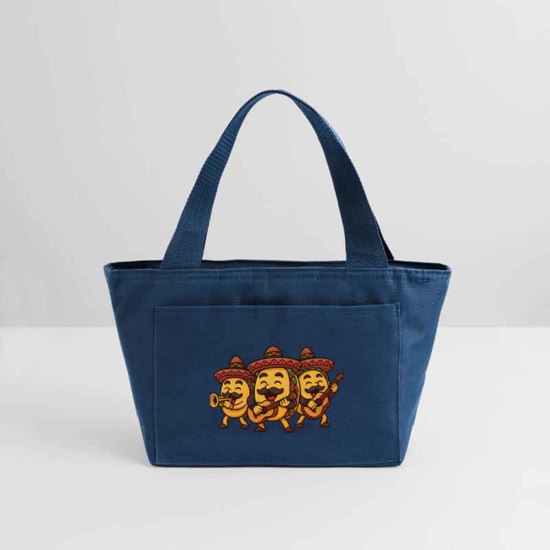 Cartoon Taco Mariachi Band