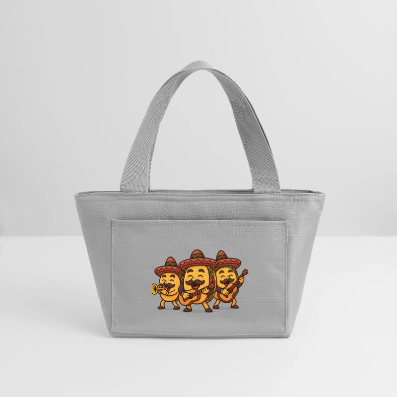 Cartoon Taco Mariachi Band