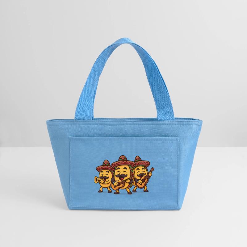 Cartoon Taco Mariachi Band