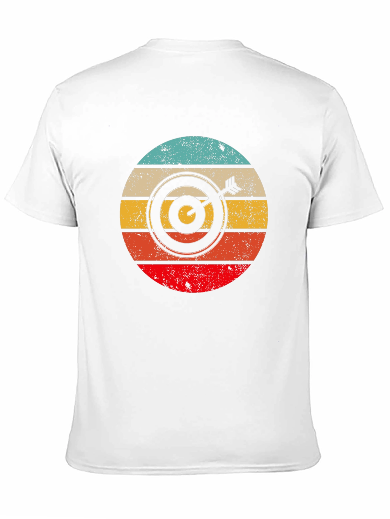 Retro Dartboard T-Shirt - Classic Style