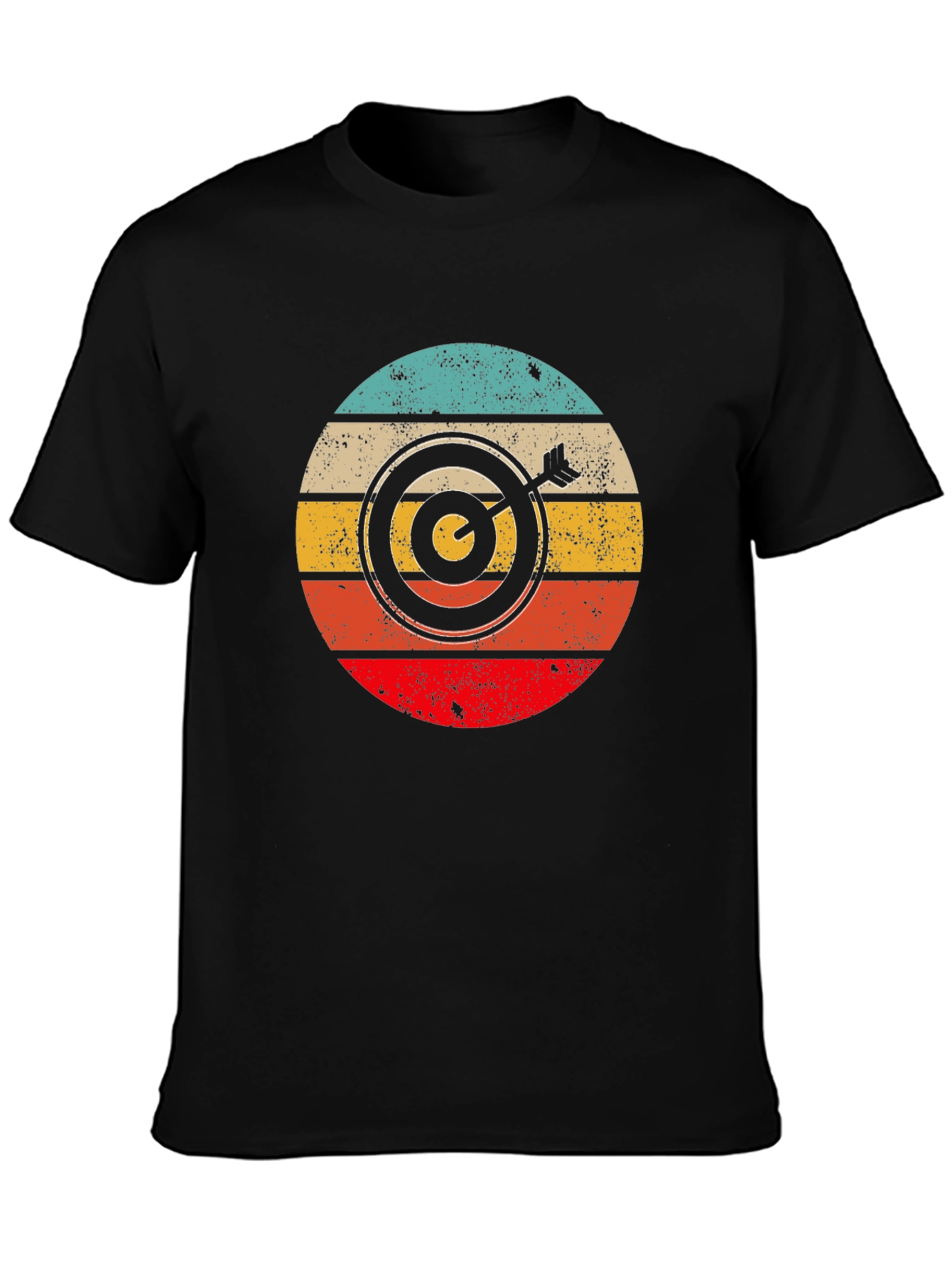 Retro Dartboard T-Shirt - Classic Style