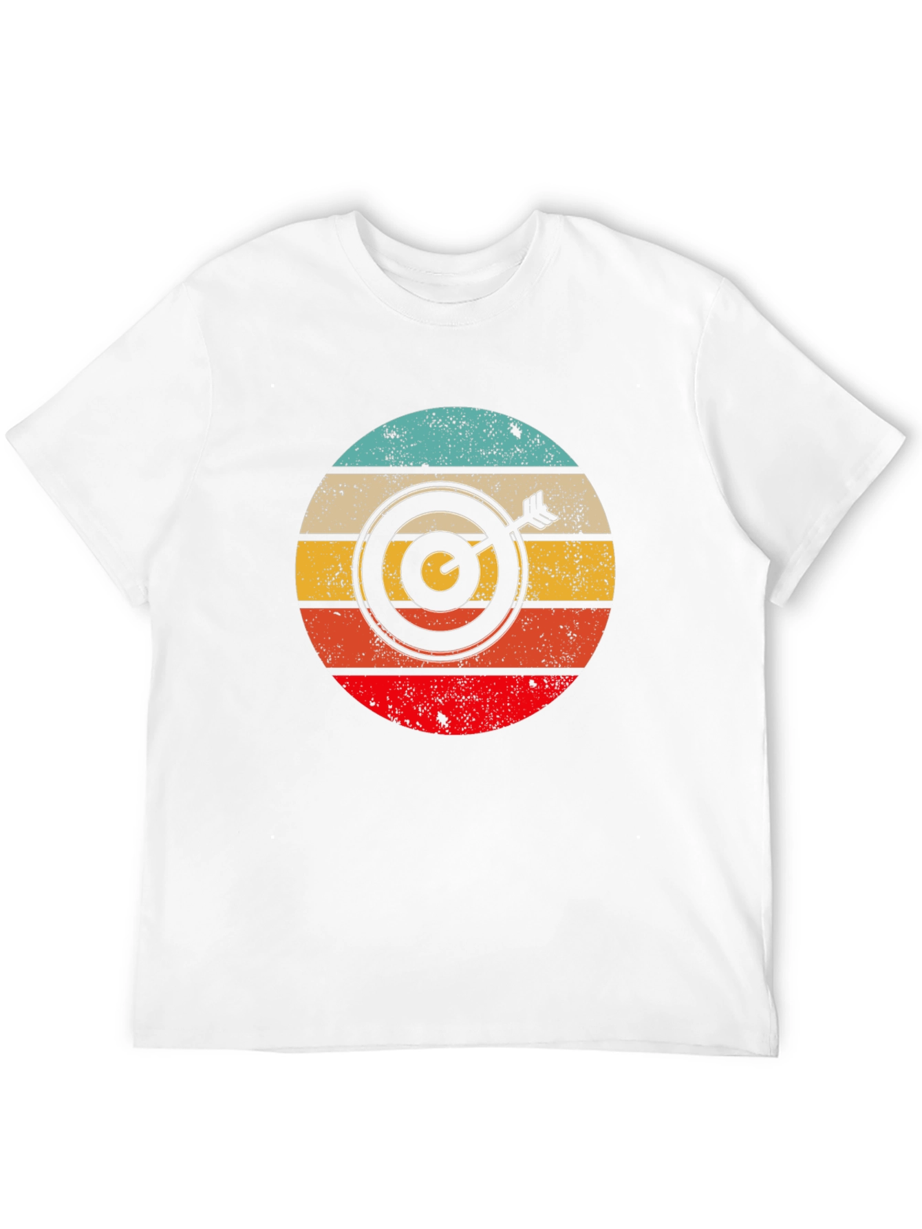 Retro Dartboard T-Shirt - Classic Style