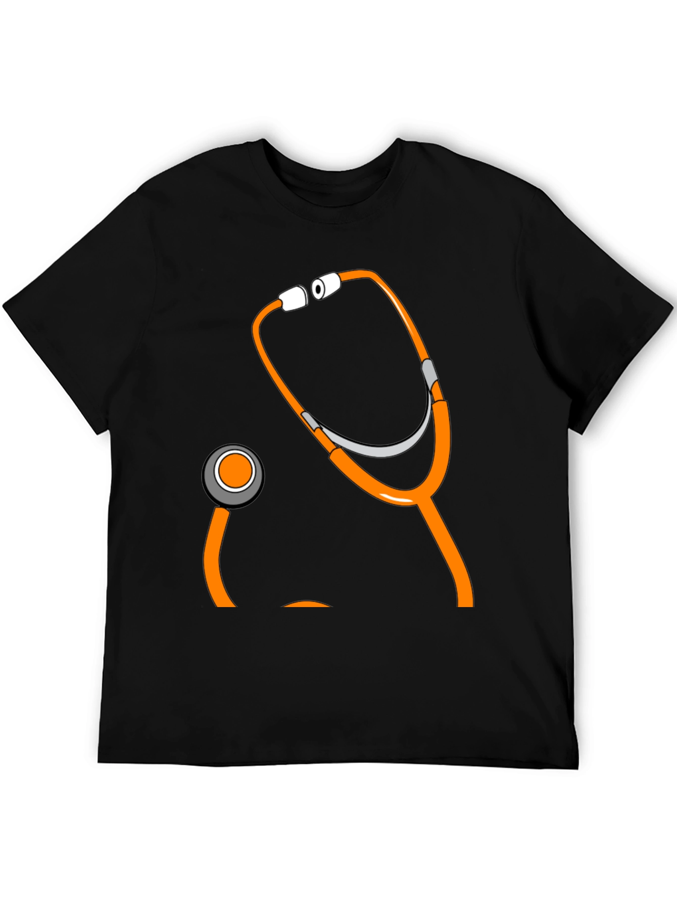 Novelty Stethoscope Graphic Tee - Medical Humor Apparel