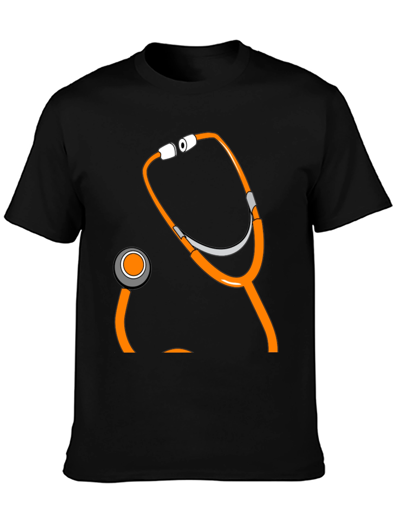 Novelty Stethoscope Graphic Tee - Medical Humor Apparel