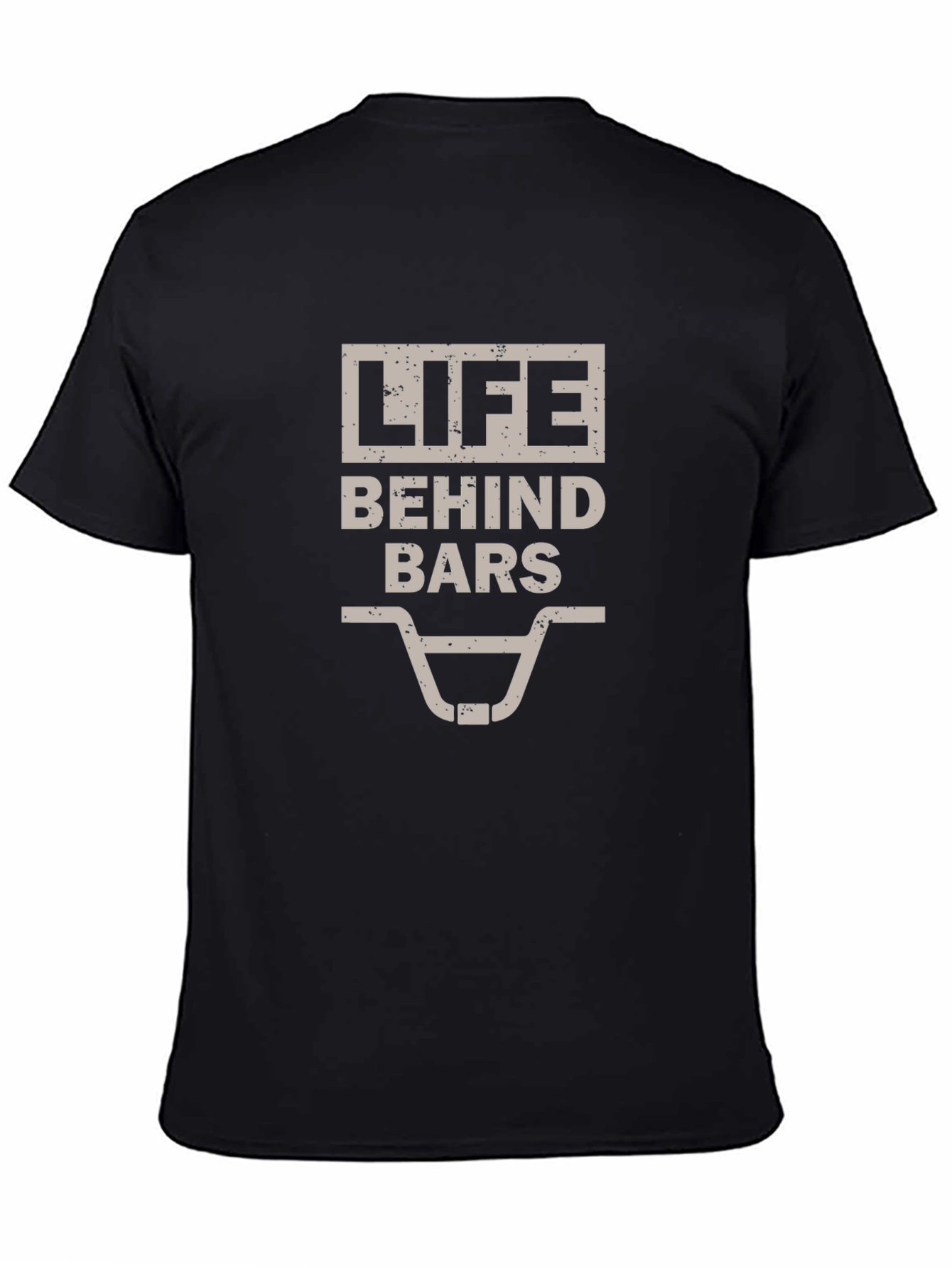 Life Behind Bars T-Shirt - BMX Bike Graphic Tee
