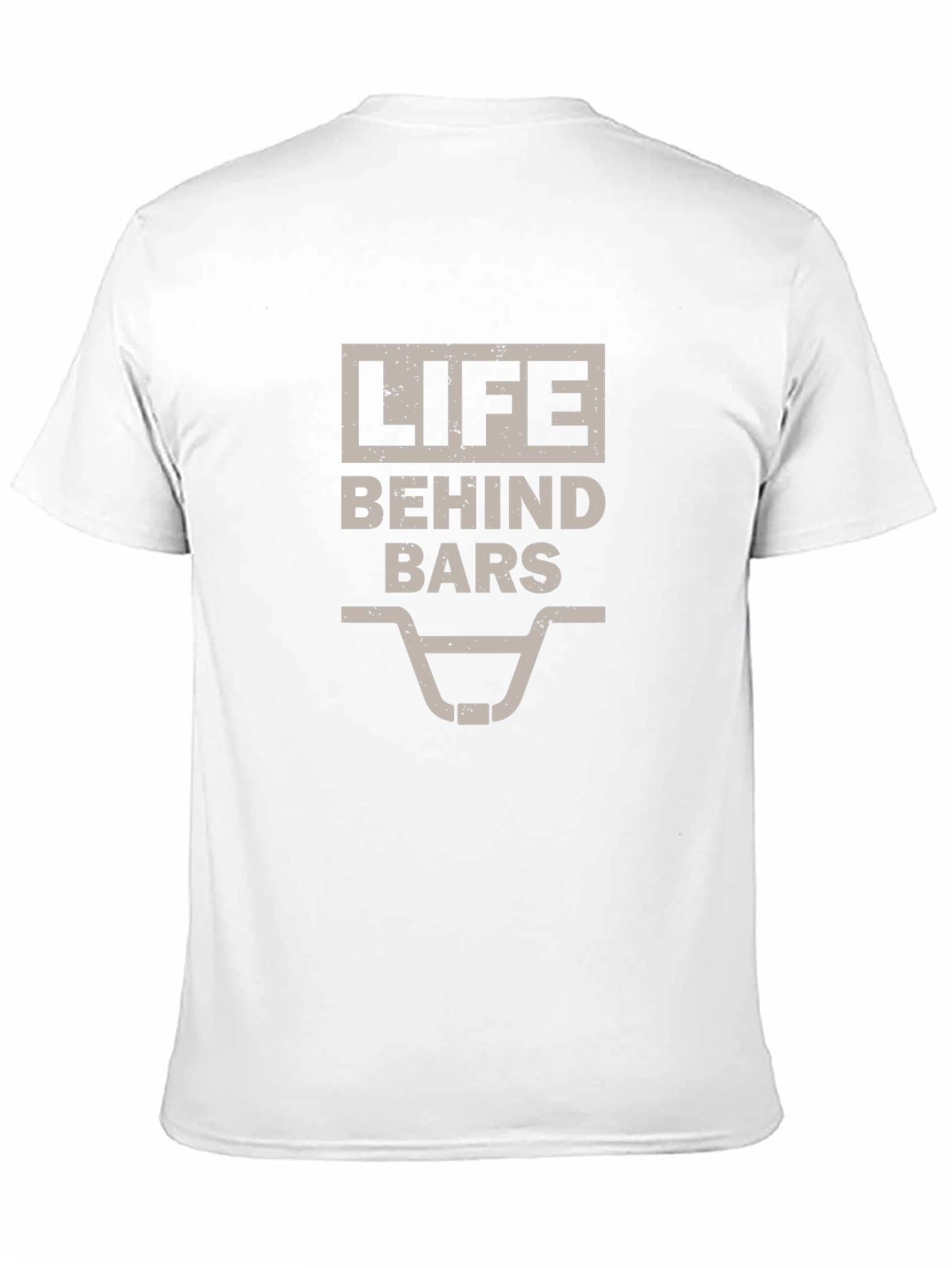 Life Behind Bars T-Shirt - BMX Bike Graphic Tee