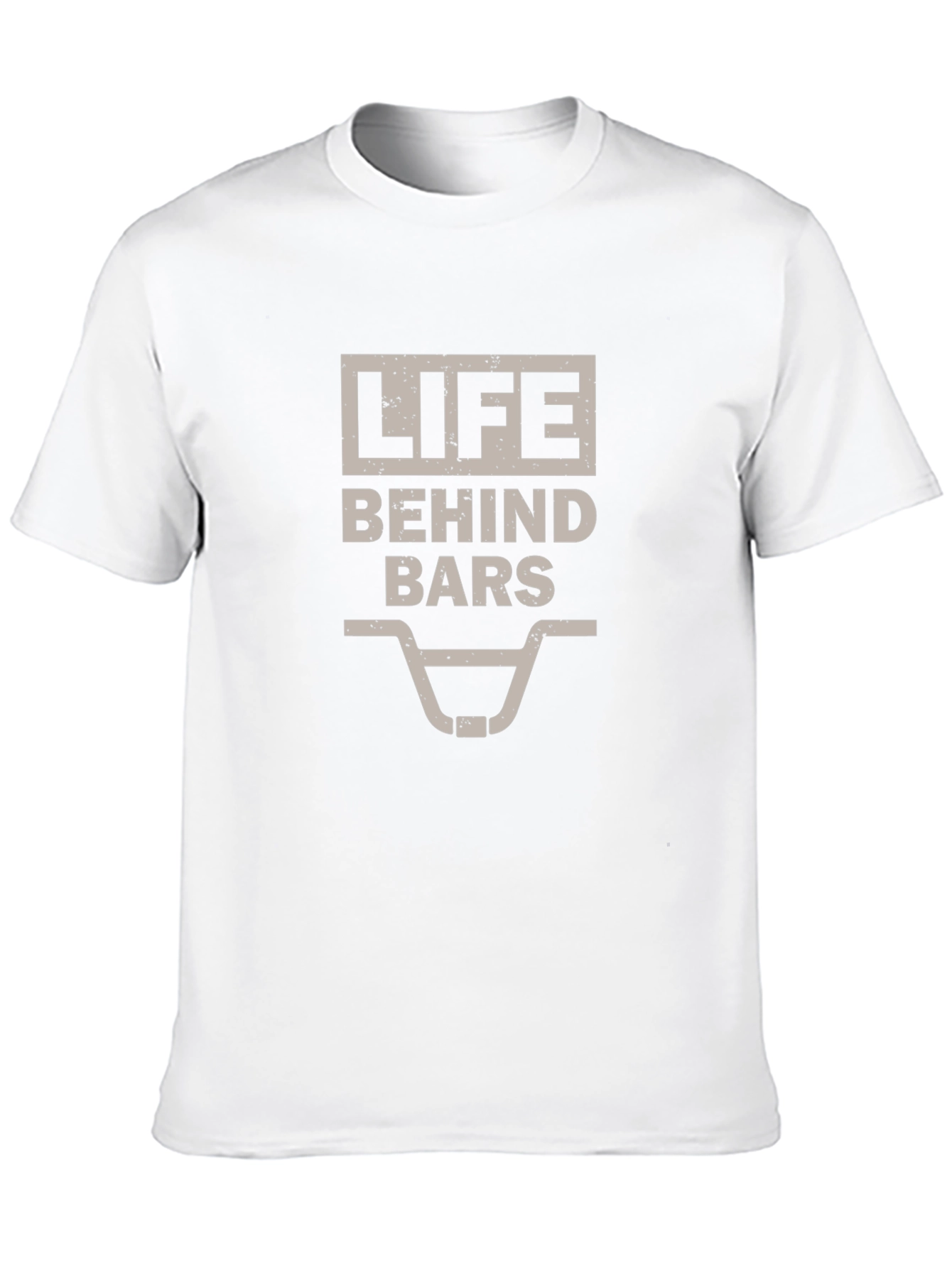 Life Behind Bars T-Shirt - BMX Bike Graphic Tee