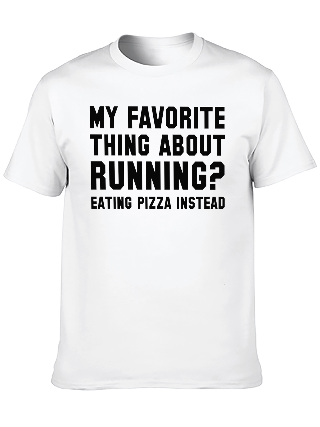 Funny Running Pizza T-Shirt