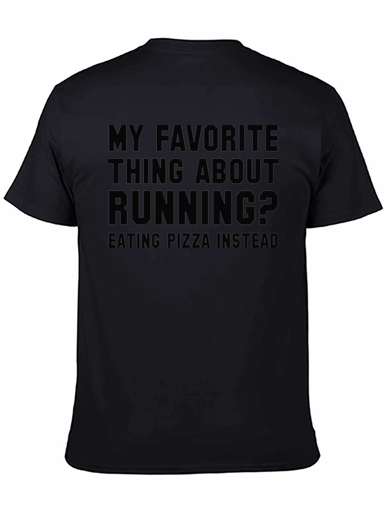 Funny Running Pizza T-Shirt