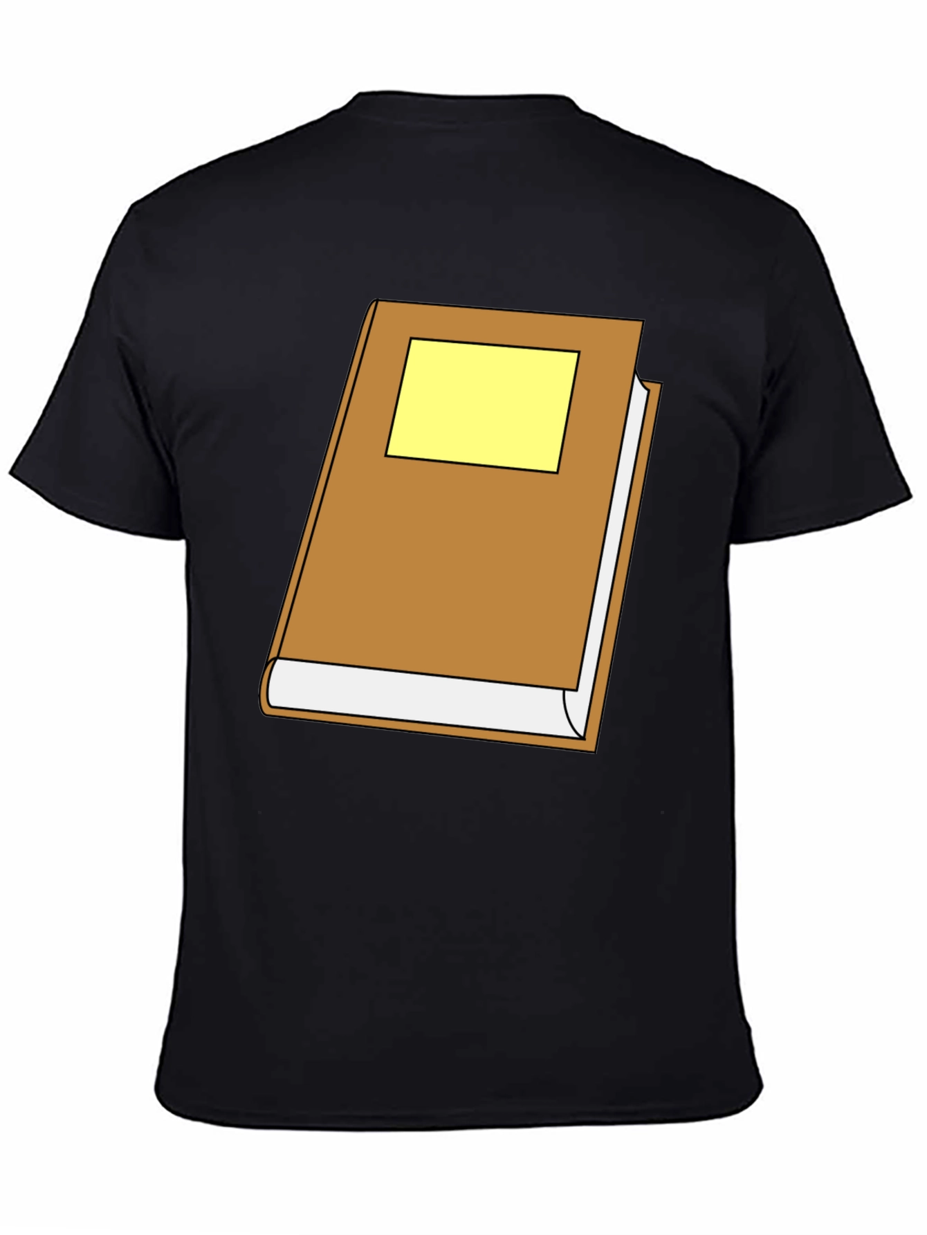 Bookworm Tee: Novelty Book Graphic T-Shirt