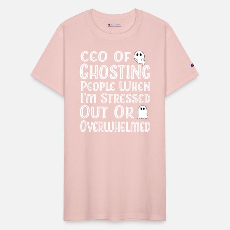 ceo of ghosting people when i'm stressed out or ov