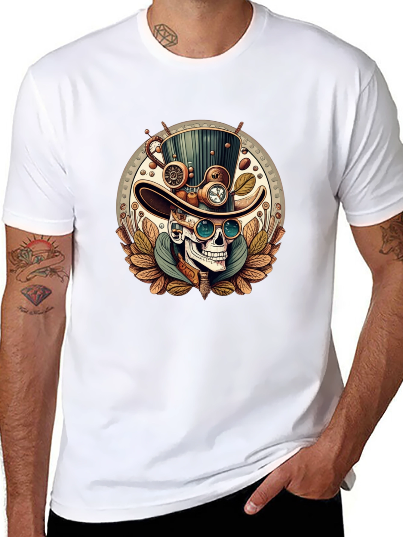 Steampunk Skull Tee