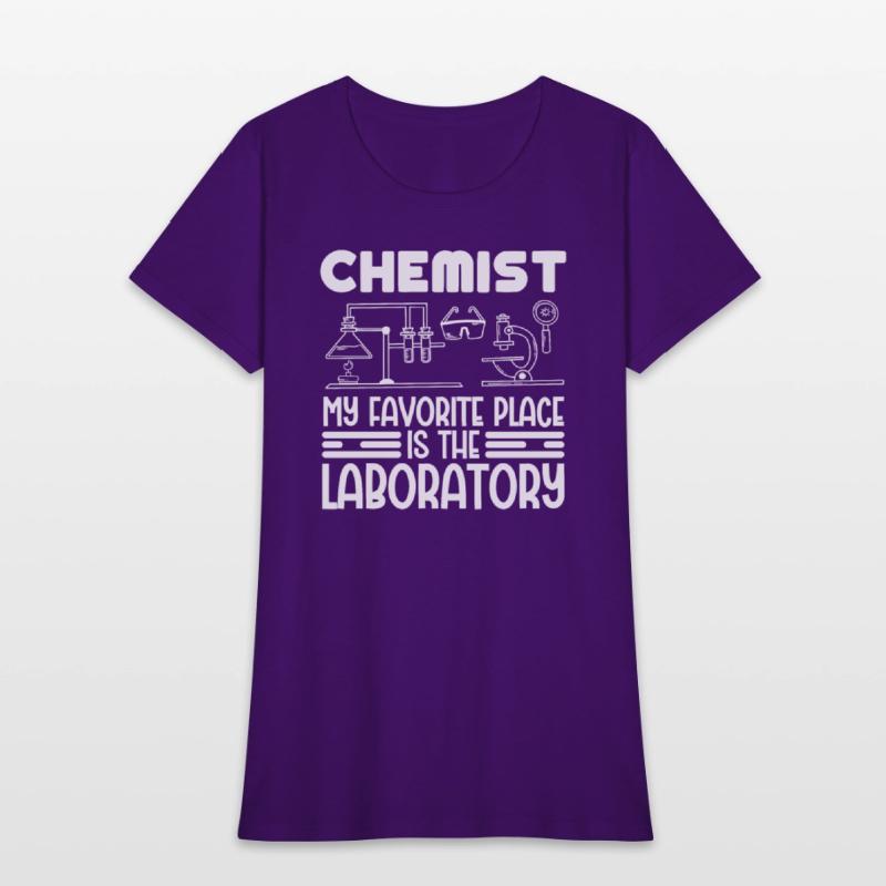 Chemist favorite place is laboratory chemistry lab