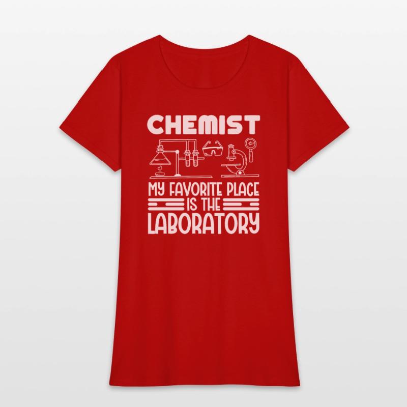 Chemist favorite place is laboratory chemistry lab